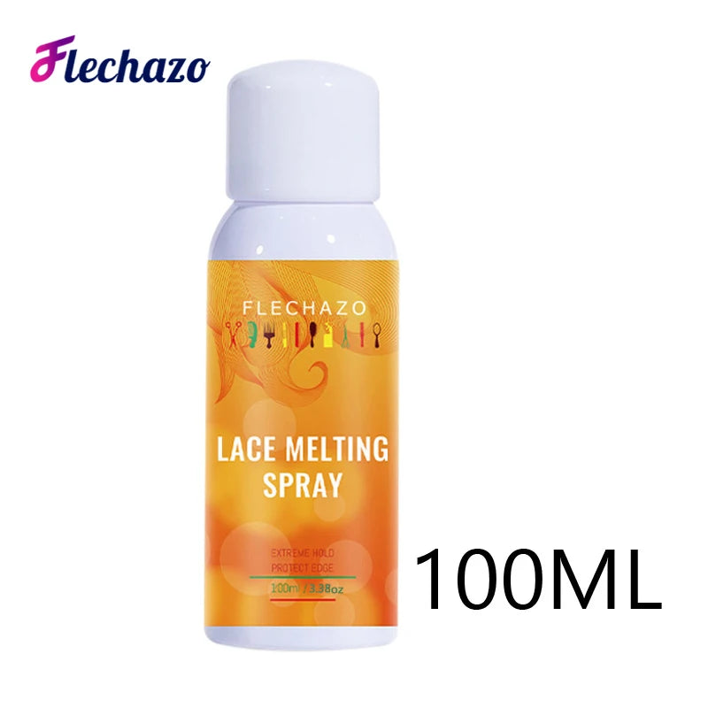 Lace Melting and Holding Spray for Glueless Wig 100ml Wig Spray Edge Control Hairline Protect Wig Glue Spray Lace Melting Spray