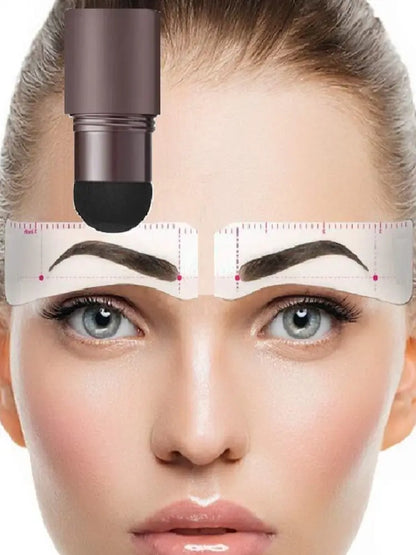 makeup products Eyebrow Stamp Shaping Kit Set makeup Hairline Enhance Make-up for women cosmetics women's makeup