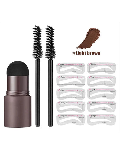 makeup products Eyebrow Stamp Shaping Kit Set makeup Hairline Enhance Make-up for women cosmetics women's makeup