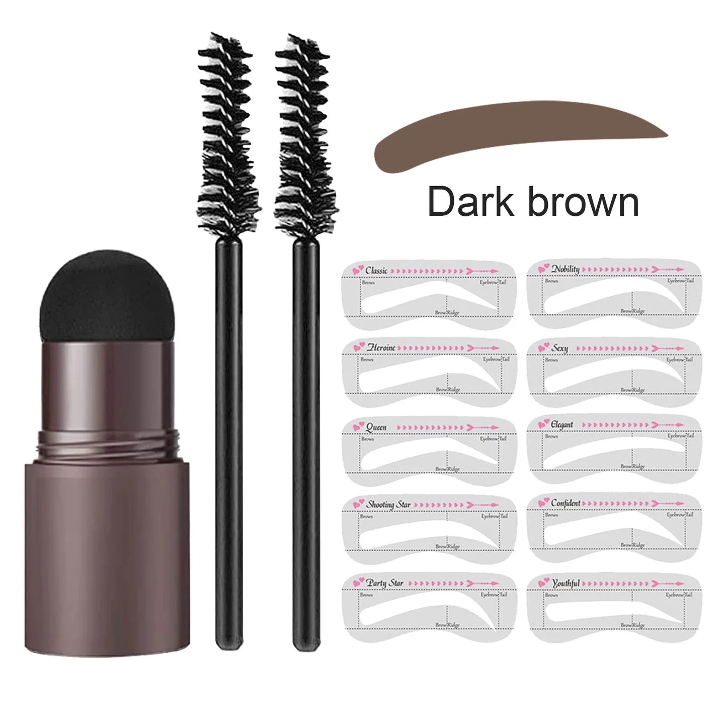 makeup products Eyebrow Stamp Shaping Kit Set makeup Hairline Enhance Make-up for women cosmetics women's makeup