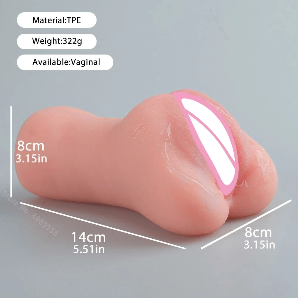Realistic Vagina 18+ 3D Silicone Pussy For Men Male Masturbation For Men Realistic Rubber Vagina Anus Adults Sexy Toys For Men