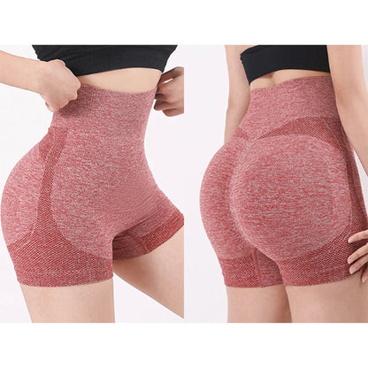 Ladies Yoga Shorts High Waist Workout Fitness Shorts Breathable Butt Lift Fitness Gym Running Women Short Pants