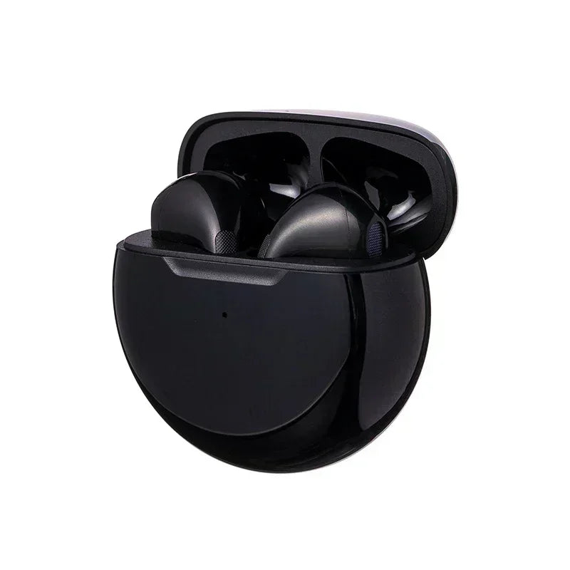 Pro 6 TWS Bluetooth Earphones High-quality Gaming Headset Wireless Noise Cancelling Headset with Mic Earbuds for iPhone Android