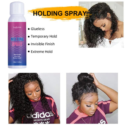 got2b melting spray 130ml Hair Styling Gel Hair Glue Spray Hair Glued Hair Styling Care Tool Salon Hairdressing Got2b glue