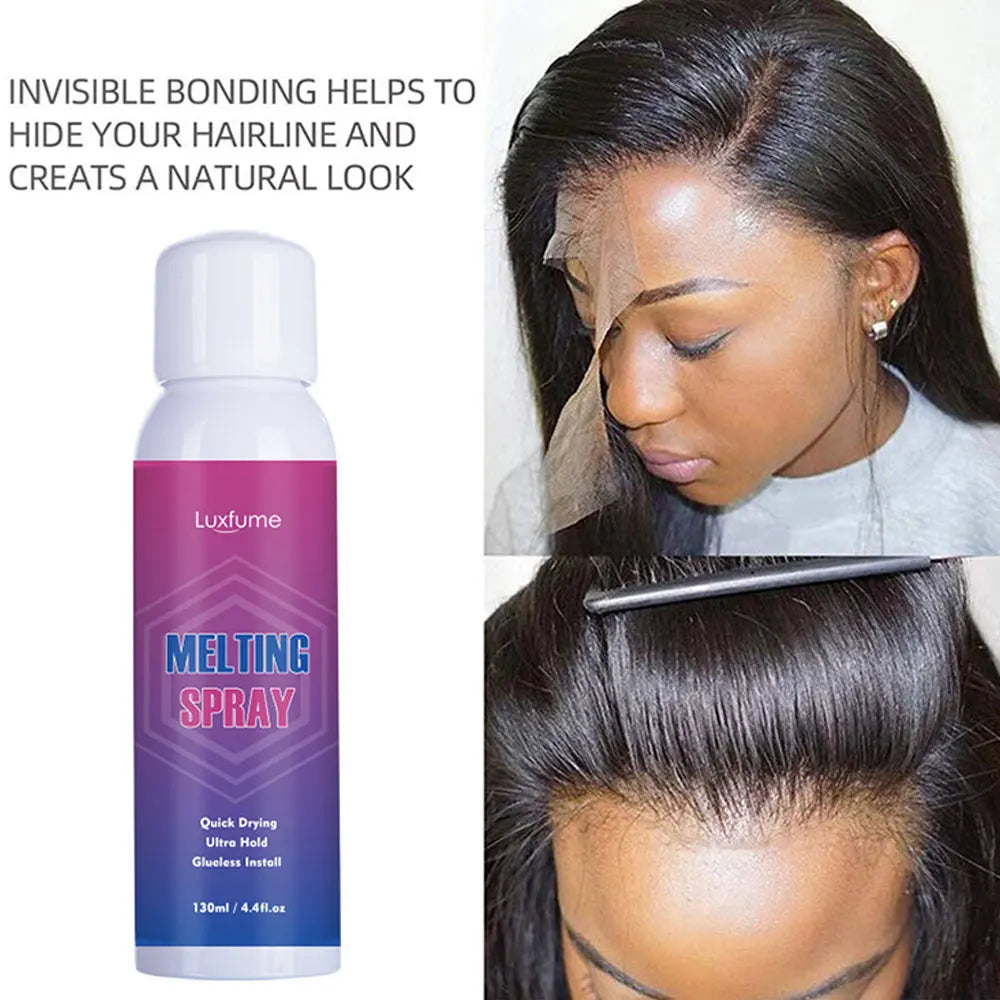 got2b melting spray 130ml Hair Styling Gel Hair Glue Spray Hair Glued Hair Styling Care Tool Salon Hairdressing Got2b glue