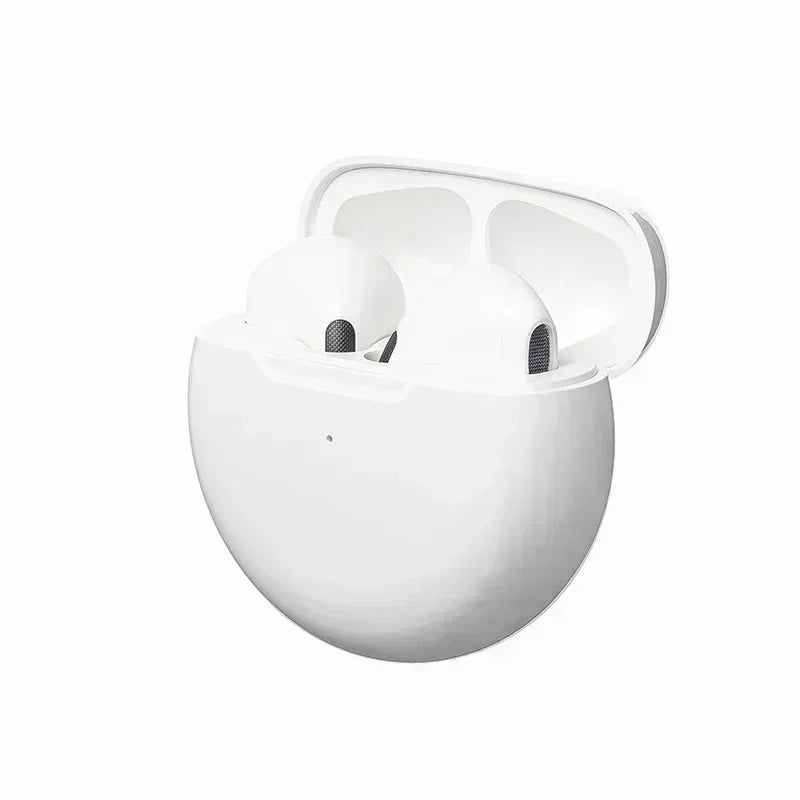 Pro 6 TWS Bluetooth Earphones High-quality Gaming Headset Wireless Noise Cancelling Headset with Mic Earbuds for iPhone Android