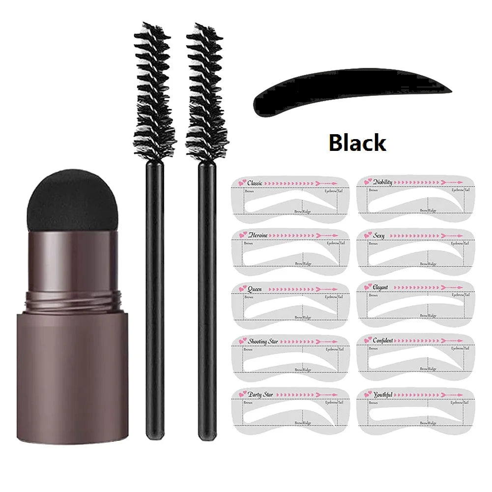 makeup products Eyebrow Stamp Shaping Kit Set makeup Hairline Enhance Make-up for women cosmetics women's makeup