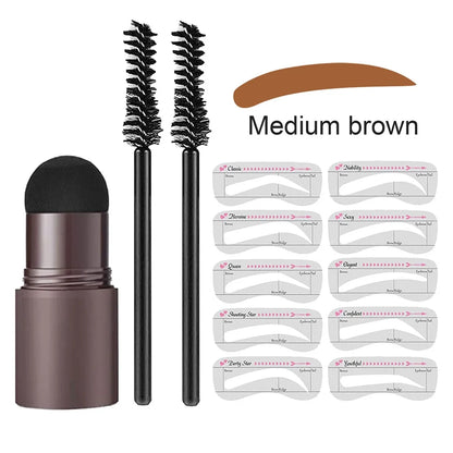 makeup products Eyebrow Stamp Shaping Kit Set makeup Hairline Enhance Make-up for women cosmetics women's makeup