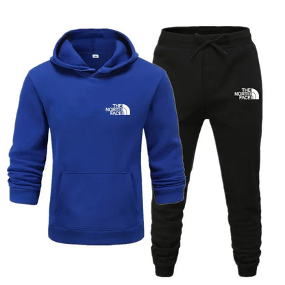 2025 Autumn New print Men's Women Fashion Casual Tracksuits Outdoor Fitness Jogging Hooded Sets Sports Luxury Hoodie+Pants Suit