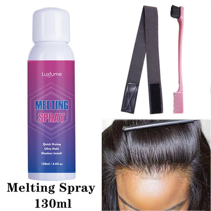 got2b melting spray 130ml Hair Styling Gel Hair Glue Spray Hair Glued Hair Styling Care Tool Salon Hairdressing Got2b glue
