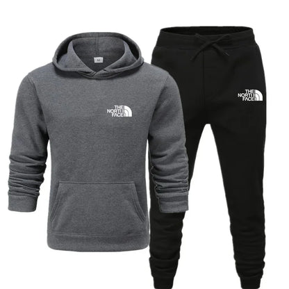 2025 Autumn New print Men's Women Fashion Casual Tracksuits Outdoor Fitness Jogging Hooded Sets Sports Luxury Hoodie+Pants Suit